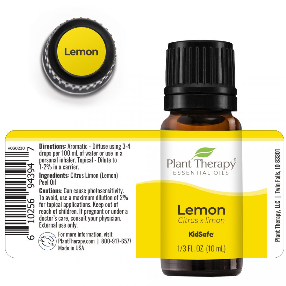 Plant Therapy Lemon Essential Oil