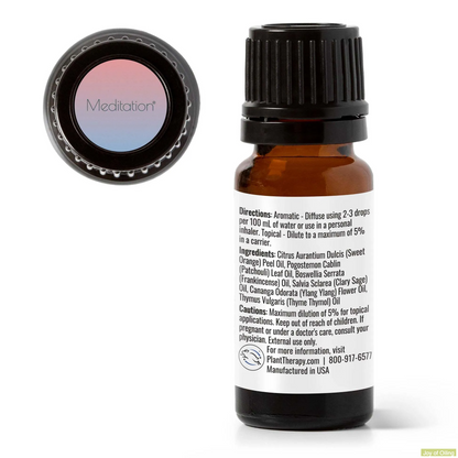 Plant Therapy Meditation Essential Oil Blend