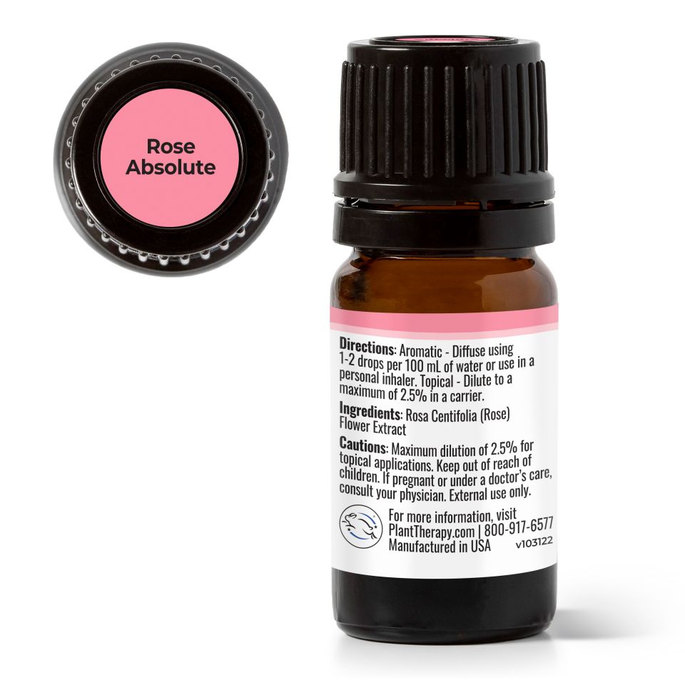 Plant Therapy Rose Absolute Essential Oil